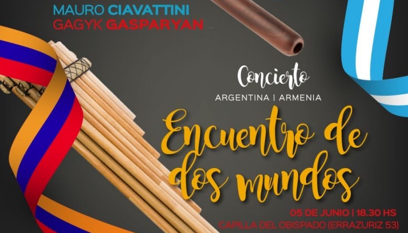 Invitan a participar del concierto “Encuentro de Dos Mundos”