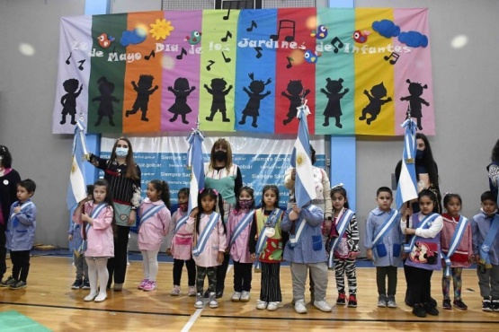 Los jardines de infantes celebraron su día en Río Gallegos