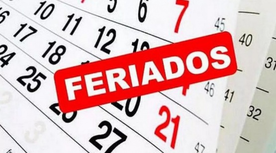 El feriado cae sábado.