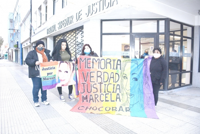 Las hermanas de Marcela estuvieron presentes en TSJ. (Foto: C.R.)