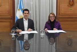 Santa Cruz firmó convenio para la construcción del nuevo Acueducto Río Gallegos