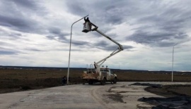 Reforzarán la luminaria en varios barrios de Río Gallegos