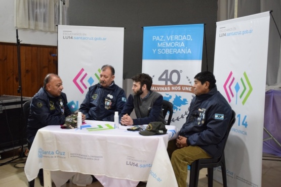 El Gobierno y la comunidad homenajearon a veteranos de Guerra de Malvinas