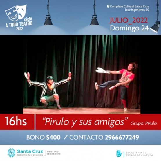 La magia del circo estará presente en la próxima función de “A Todo Teatro”