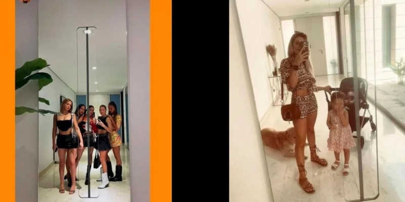 Polémica por foto que se sacó Tini Stoessel en la casa que Rodrigo de Paul  compartía con Camila Homs