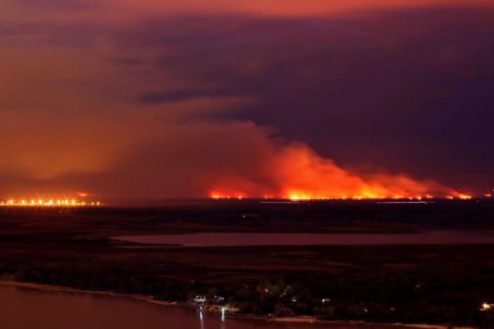 No paran los incendios en El Delta