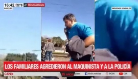 Un tren arrolló a dos nenes y los vecinos intentaron linchar al maquinista