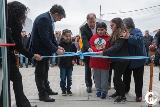 Inauguración de la obra.