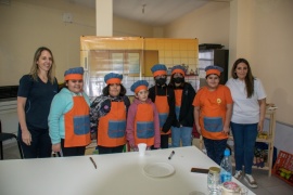 Niñas y niños disfrutaron del Taller de Cocina “Infancias Saludables”