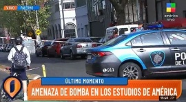 Amenazaron de bomba al canal de televisión América