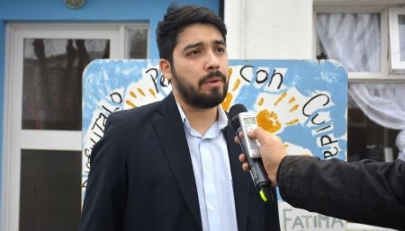 Fabián Toledo, director provincial de Protección de Derechos Humanos.