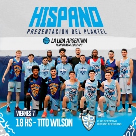 Hispano presenta a su equipo en sociedad