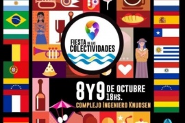 Este fin de semana se desarrollará la 1° Fiesta de las Colectividades