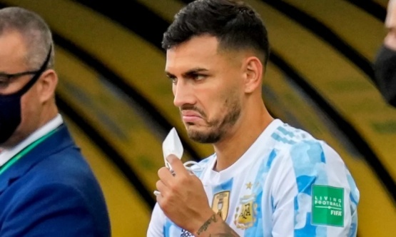 Alerta:  Leandro Paredes sufrió una lesión a menos de un mes del Mundial