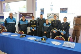 Escuela de Cadetes presente en la Expo Carreras