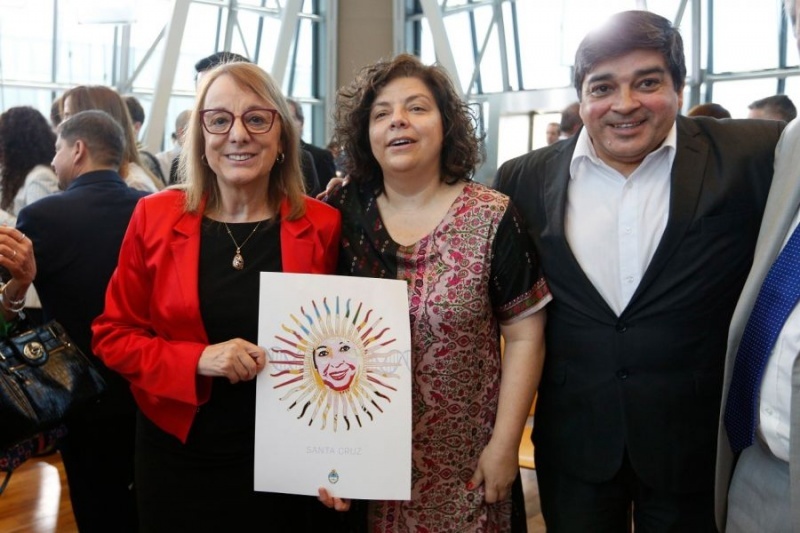 Alicia Kirchner, Carla Vizzotti, Claudio Garcia.