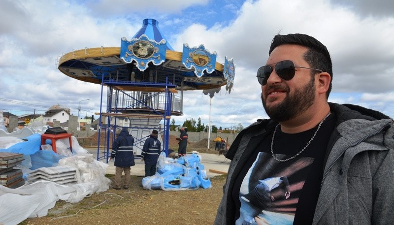 Avanza la obra del Carrusel de dos pisos que estará en la Costanera