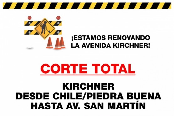 Atención: corte total de calles por renovaciones