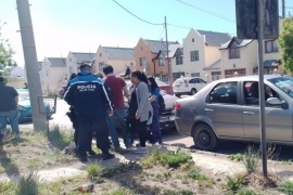 Colisión en cadena en Río Gallegos