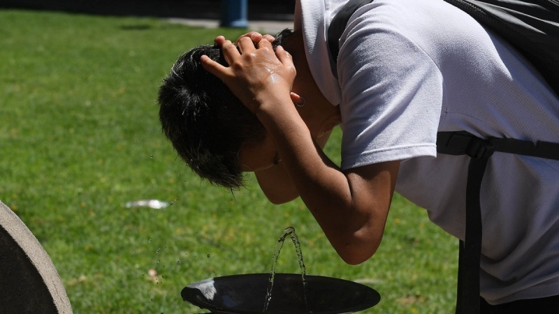 Ola de calor en todo el paìs. 