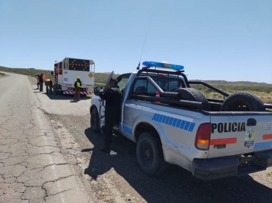 Circulación restringida en Ruta Provincial N°12 tramo Cañadón Seco - Caleta Olivia