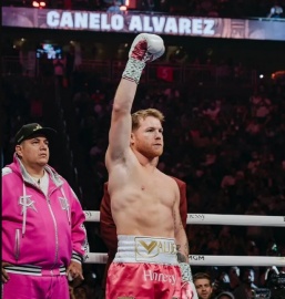 Canelo Álvarez amenazó a Lionel Messi por un fake viral: "Que le pida a Dios que no me lo encuentre"