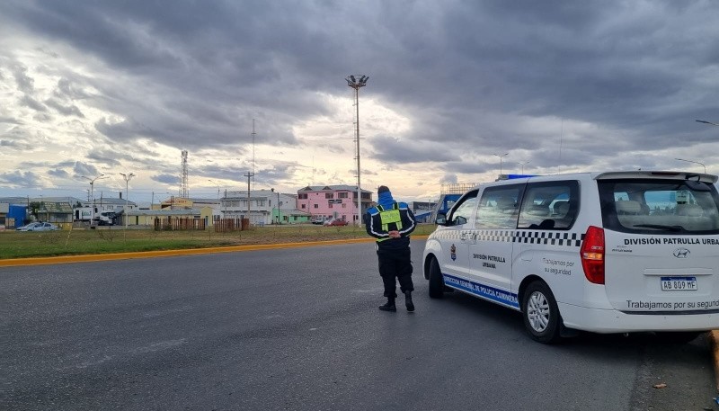 Policía realiza controles en Rutas y accesos 