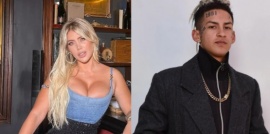 Wanda Nara y L-Gante están hasta las manos