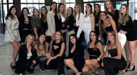 La cena ¿cábala? de las novias de los jugadores de la Selección Argentina