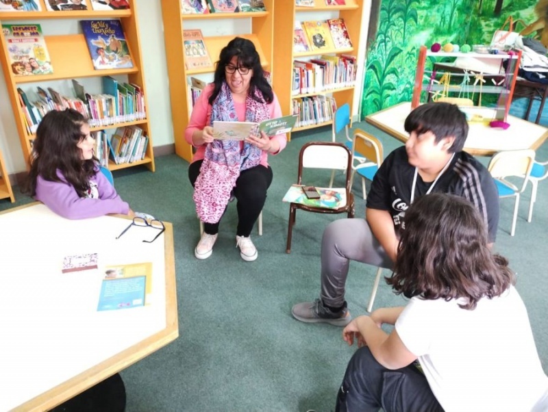 Hubo talleres de mediación lectora. 