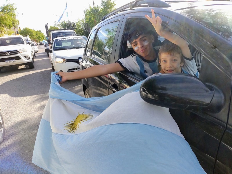 Festejos: ¡Argentina a la final!