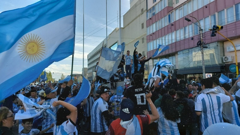 Festejos: ¡Argentina a la final!