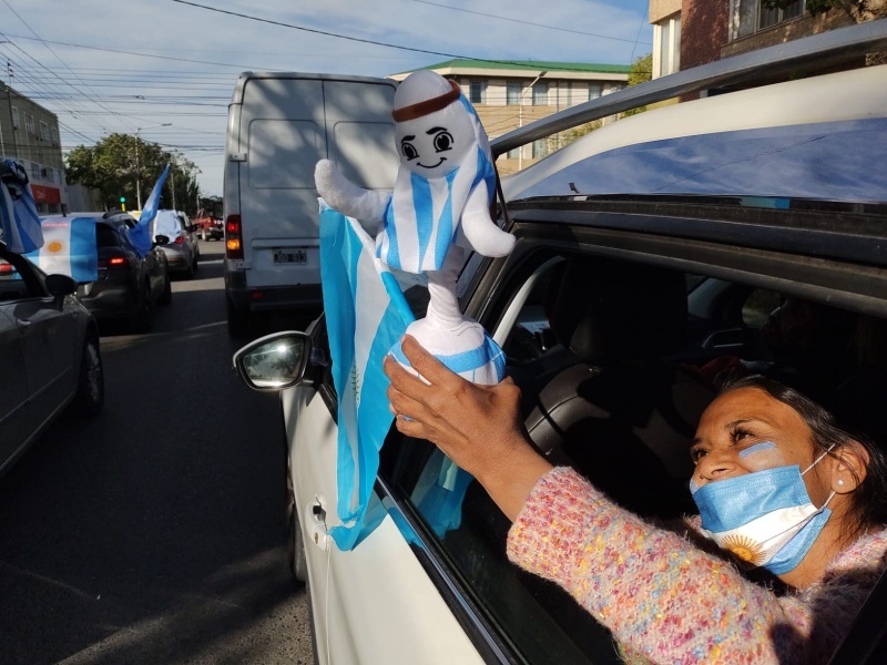 Festejos: ¡Argentina a la final!