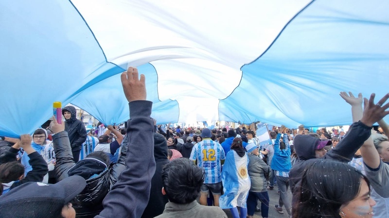 Festejos: ¡Argentina a la final!