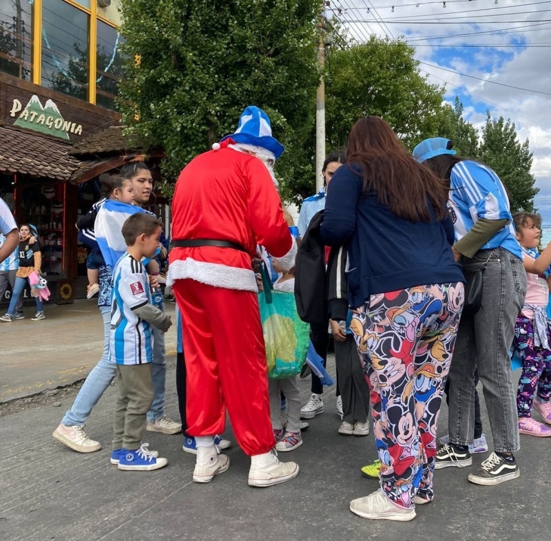 Papá Noel en Río Gallegos 