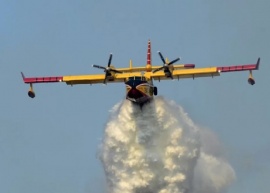 Avanza el fuego en El Chaltén y se espera un hidroavión