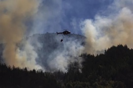 Alberto Fernández envió su respaldo a El Hoyo ante el incendio que amenaza a zonas pobladas