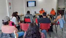 Crean en El Chaltén la brigada voluntaria de combatientes de incendios