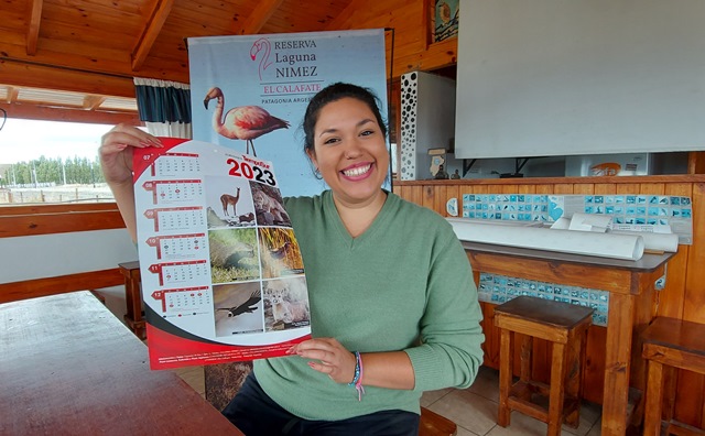  Josefina Ramos, guía en la Reserva Municipal Laguna Nímez. 