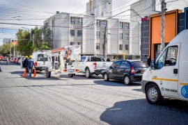 Comenzó el cableado subterráneo