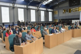 Karina Nieto y José Bodlovic fueron reelectos como vicepresidentes