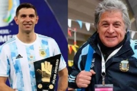 Fillol y Dibu Martínez se elogiaron en Twitter y arreglaron encontrarse