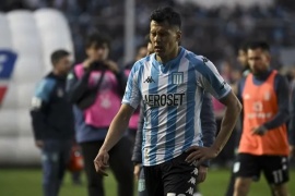 Se conoció la lesión de Sigali en Racing: ¿cuánto tiempo estará sin jugar?