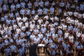 Jóvenes músicos de El Calafate en festival Nacional de Orquestas