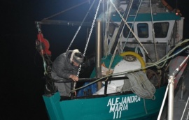 Evacuación médica en el Canal Beagle