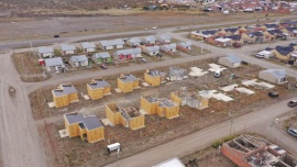 Avanza la obra de construcción de las 38 viviendas en el Barrio 700 Lotes