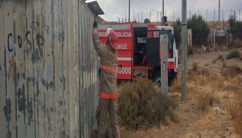 Bomberos intervinieron en varios hechos en Caleta Olivia 