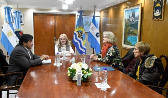 Alicia Kirchner dialogó con las autoridades de LALCEC de Río Gallegos