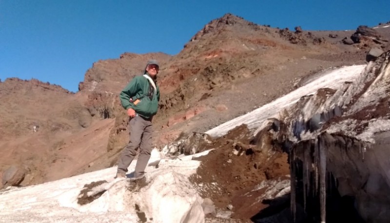 Primer relevamiento del glaciar Zeballos en la meseta Lago Buenos Aires