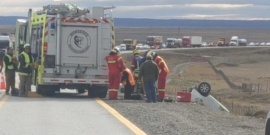 Dos personas pierden la vida en accidente de tránsito camino a Punta Arenas